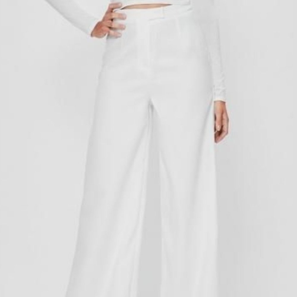 Missguided Crepe Wideleg Trousers